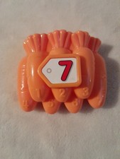 Leap Frog Count  Scan Shopper Grocery Food Replacement Piece Carrots 7