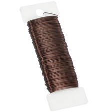 38 Yard Floral Wire Flexible Paddle Wire 24 Gauge Florist Wire Coffee