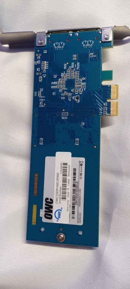 OWC Mercury Accelsior 960gb E2 PCIe SSD - Image 3 of 4