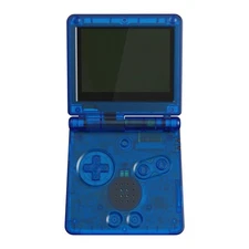 Nintendo GameBoy Advance SP GBA Console V5 IPS LCD Reshell USB-C New Battery 
