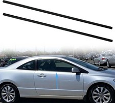 2x Door Belt Moldings Window Belt Weatherstrip For Honda Civic Coupe 06-11 Usa 2x Door Belt Moldings Window Belt Weatherstrip For Honda Civic Coupe 06-11 Usa