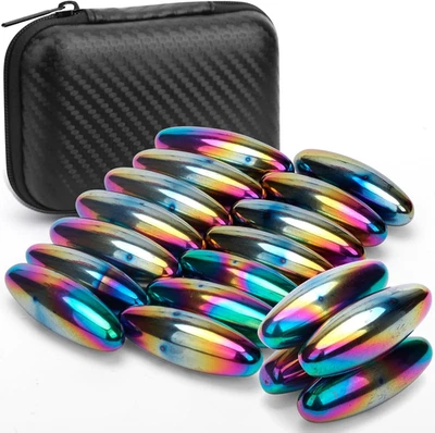 Rattle Snakes Magnetic Eggs, Fidget Toy Hematite Magnet for Adults, Fridge Magne