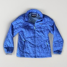 Patagonia Jacket Kids Large 12 Nano Puff Diamond Quilted Winter Ski Warm Coat