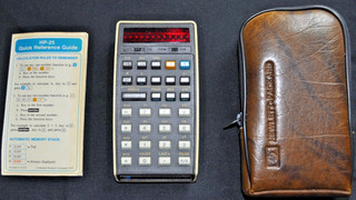 HP 25 Calculator AS IS One owner Untested