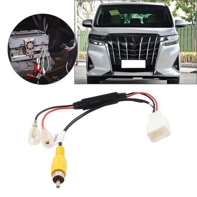 Reverse Camera Output Video Adapter Wiring For Toyota Alphard Noah Prius Previa