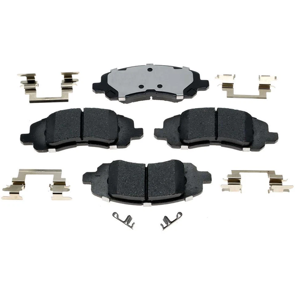 Juego de 2 juegos de pastillas de freno delanteras traseras para Dodge Caliber 2008 2009 2010 2011 2012 Foto 4 de 4