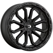 20x9 Satin Black Wheels Vision 405 Korupt 6x135 12 Set Of 4 87.1