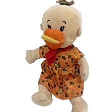 2019 Manhattan Company Plush Baby Doll With A Magnetic Pacifier Orange Squirrel