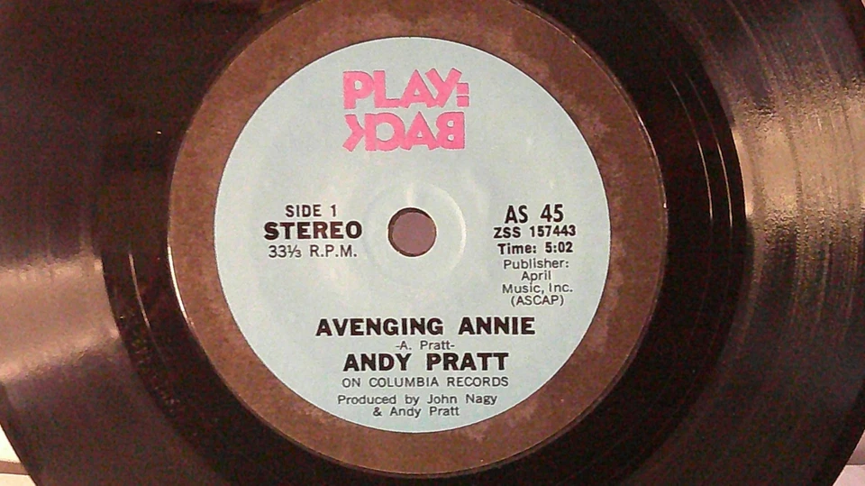 Bruce Springsteen,Col.Play Back AS 45,"Blinded By The Light"US,7" 33,1973, Mint - Image 2 of 2