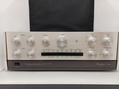 Vintage Stereo Preamplifier ACCUPHASE C-200   High End Japan   Used