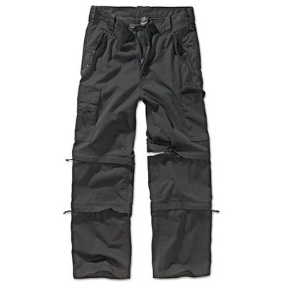 Brandit Savannah Outdoor Trekking Hose schwarz S-3XL Zip Off Cargo 3in1 Trousers