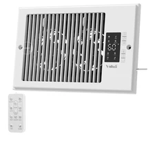 Register Booster Fan 6" x 10" with Negative Ion Manual Airflow Direction Control