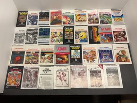 ATARI  7800 Pro System Console  34 Games and  Manuals   Tested   Working