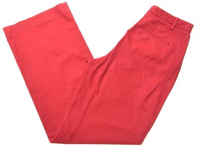 Banana Republic Damen Freizeithose US 4 Small W26 L29 rot gerade MA06