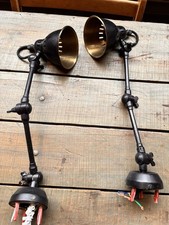 Two Single Stemmed Spot Lights.  These Match The Doubles In My Other Listings.