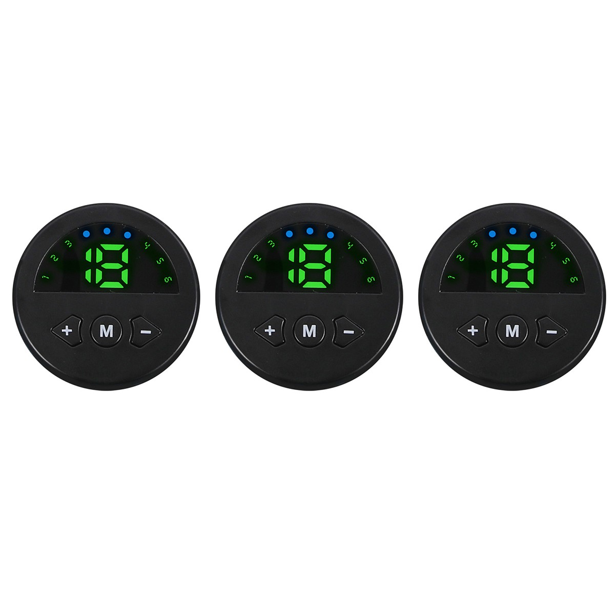 Abdominal Muscle Toning Trainer ABS Stimulator Toner Fitness Binder Gym Belt USB