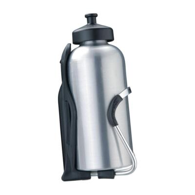 TOPEAK Modula Cage II Bidon Basket Schwarz Silber