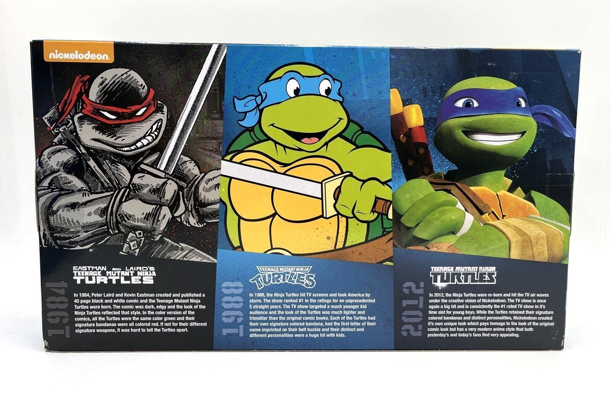 Teenage Mutant Ninja Turtles Evolution Leonardo 3 Pack Set 1984
