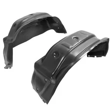 Rear Wheel Well Cover Guards For Chevrolet Silverado 2500 HD/3500 HD 20-25 Black