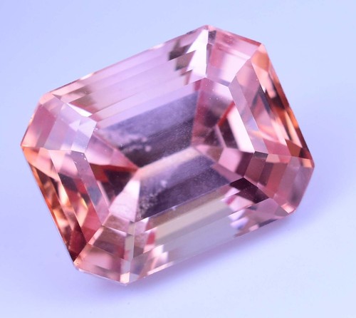 Natural imperial Topaz 29.20 Ct Octagon Stunning Flawless AGL Certified Gemstone - Picture 6 of 8