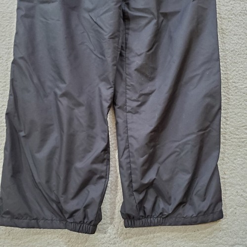 Vintage Nike Pants Boys Extra Large Black Y2K Parachute Windbreaker Baggy Lined - Picture 4 of 20