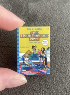 Mini Brands Books Zuru: Babysitters Club: Kristy s Great Idea *rare*