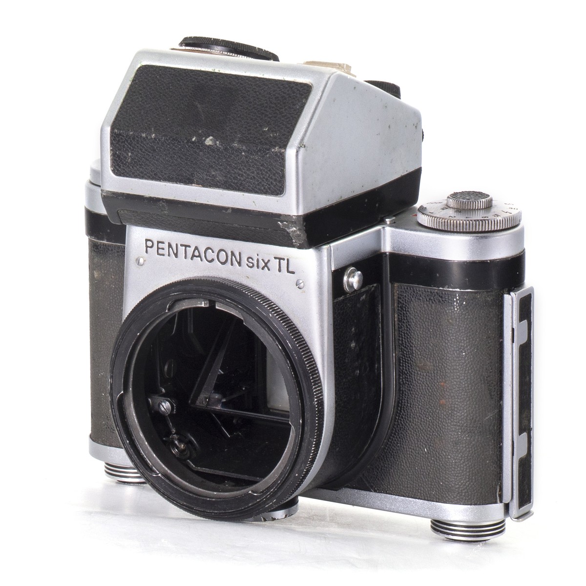 CLA'd Pentacon SIX TL 6x6 MF Film Camera Body w/ Metering Prism