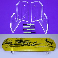 Skateboard Wall Mount Clear Acrylic Skateboard Storage Display Rack Wall Mount