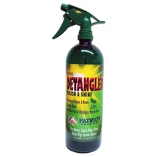 32oz Patriot Ropes Natural Detangler Polish & Shine, Mane Tail Coat Horse Dog