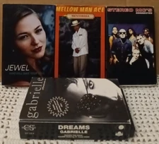 Single Cassette Tape Mixed Lot Stereo Mcs Gabrielle Dreams Jewel Mellow Man Ace