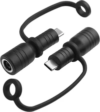 DC8020 to USB-C Adapter, PD100W, Female to Type C, Compatible with RV Power Stat