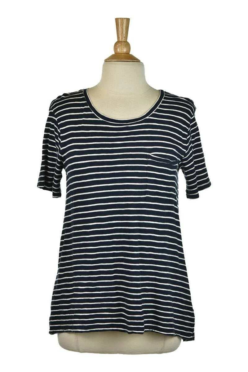 Gap Women Tops T Shirts SM Blue Cotton eBay