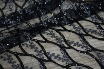 knee length dresses for ladies Ebony Rose, Woven Lace Fabric main image 1