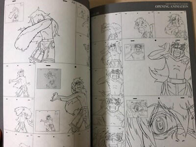 SOLATOROBO CODA OP Opening Animation Art Works Model Sheet Book