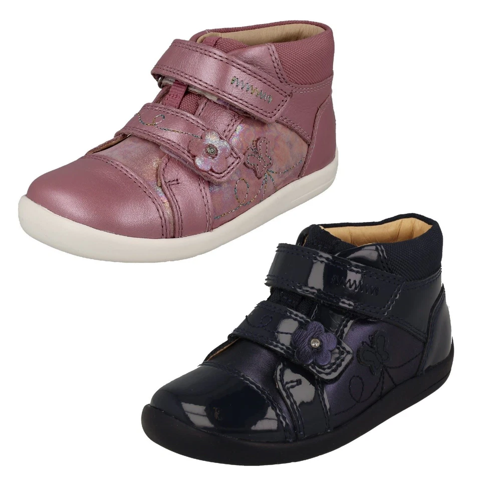 Startrite Girls Hook & Loop Ankle Boots Daydream