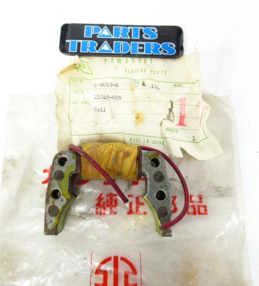 Nuevo de Lote Antiguo Original Kawasaki Bobina Primaria 1970 G31M Centurion G-31M 21049-009 Foto 2 de 4