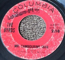  The Byrds I Knew I'd Want You b/w Mr. Tambourine Man Columbia 4-43271 45 RPM