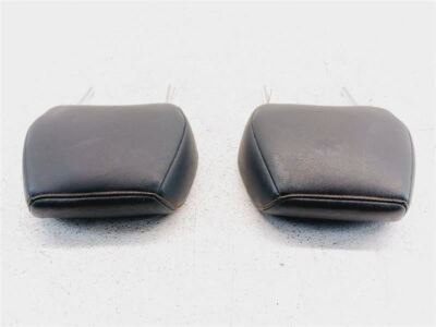 2004 Nissan 350z CONV Headrest Pair X2 Leather Black 86400-CD100