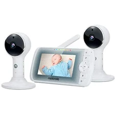 Motorola LUX65-2 Two Camera Video Baby Monitor and Power Cord