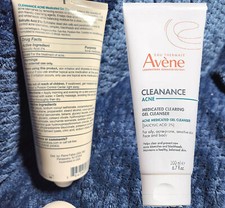 NEW sealed AVENE Cleanance Acne Medicated Clearing Gel Cleanser 200 ml-6.7 FlOz