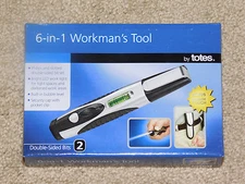 TOTES 6-IN-1 WORKMAN'S TOOL (New In Box)