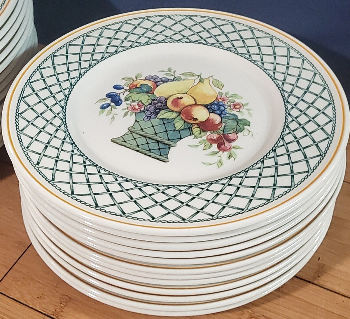 ☆ 希少Villeroy&Boch ☆BASKET ☆ 93pcs VILLEROY & BOCH BASKET Full set CLEAN!!! | eBay