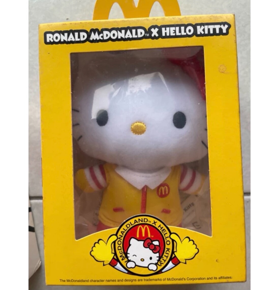 HELLO KITTY McDonaldland RONALD McDONALD X HELLO KITTY 2013 Plush