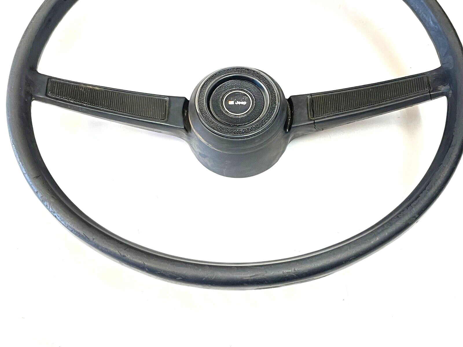 Jeep Black steering wheel CJ5 CJ7 CJ8 7686 horn button Factory OE eBay