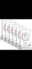 5 x 7 Acrylic Display Frames 6 Pack