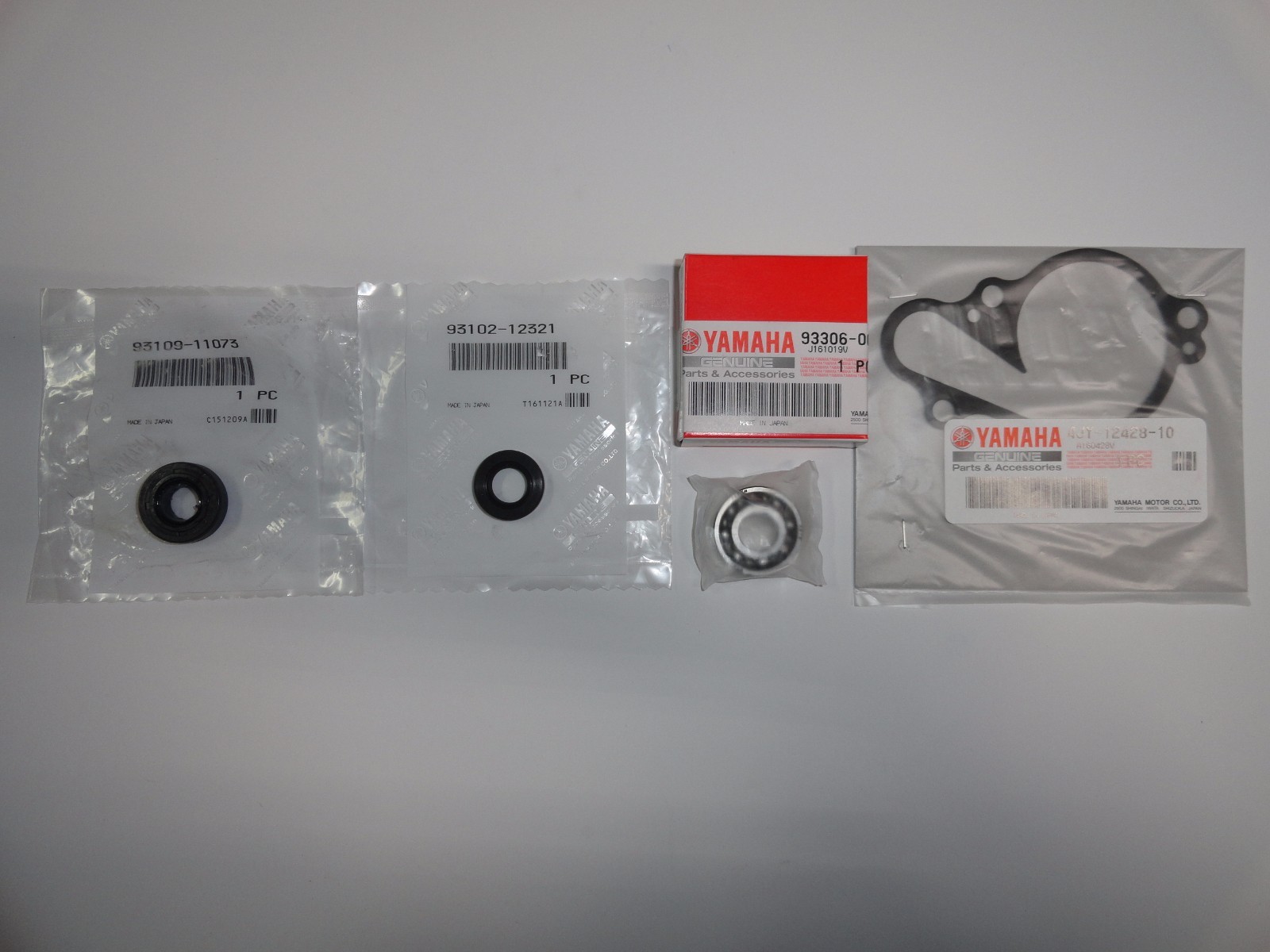 Water Pump Bearing Gasket Seal OEM Genuine Yamaha YZ125 YZ 125 9804 eBay