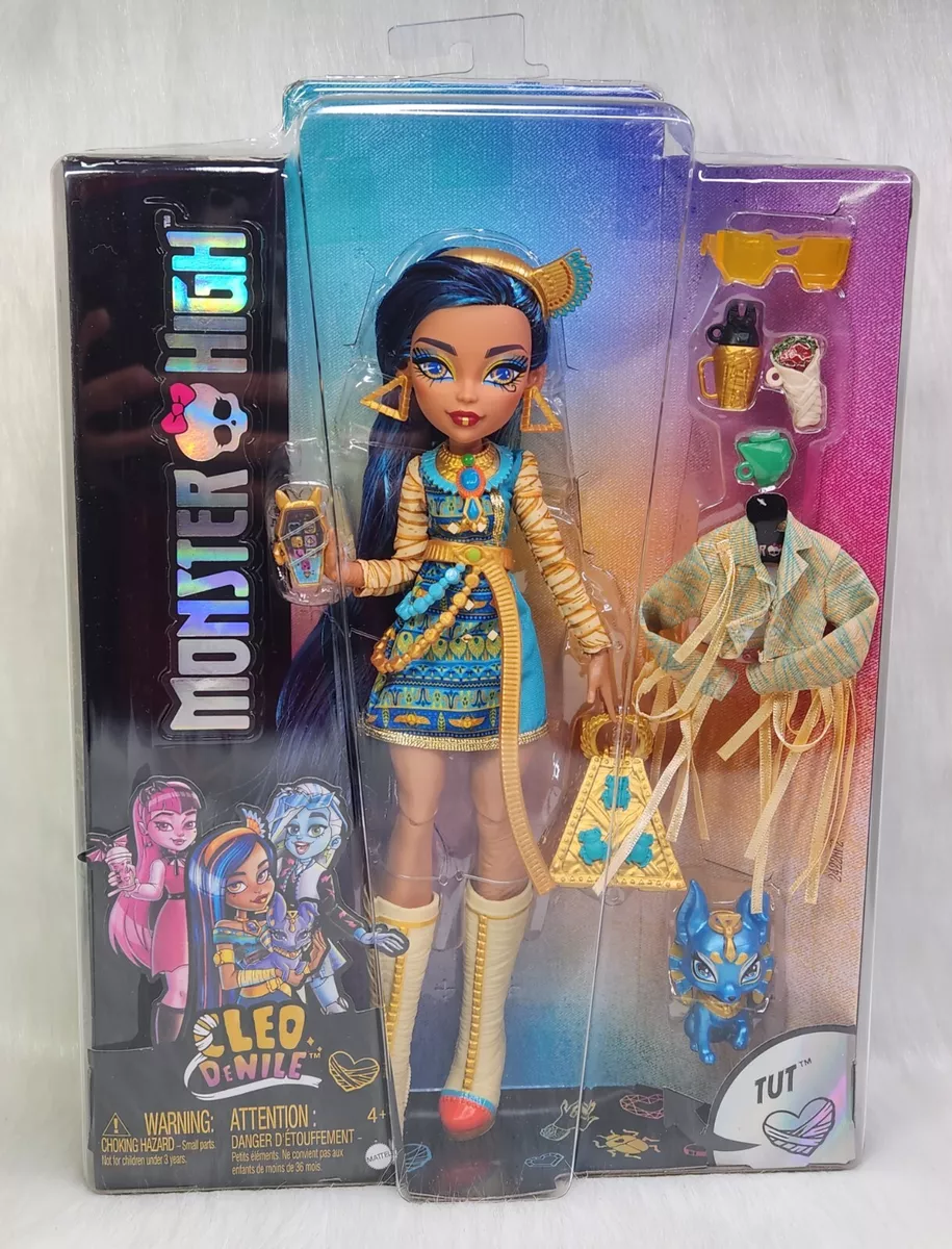 Boneca MONSTER HIGH Cleo De Nile (Idade Mínima Recomendada: 4 anos)