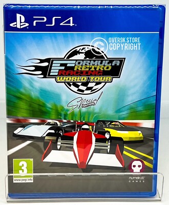 Formula Retro Racing - World Tour - Special Edition - PS4 - Brand New