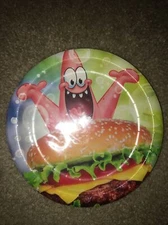 Sponge Bob’s Patrick 8ct. 7 in. desert plates