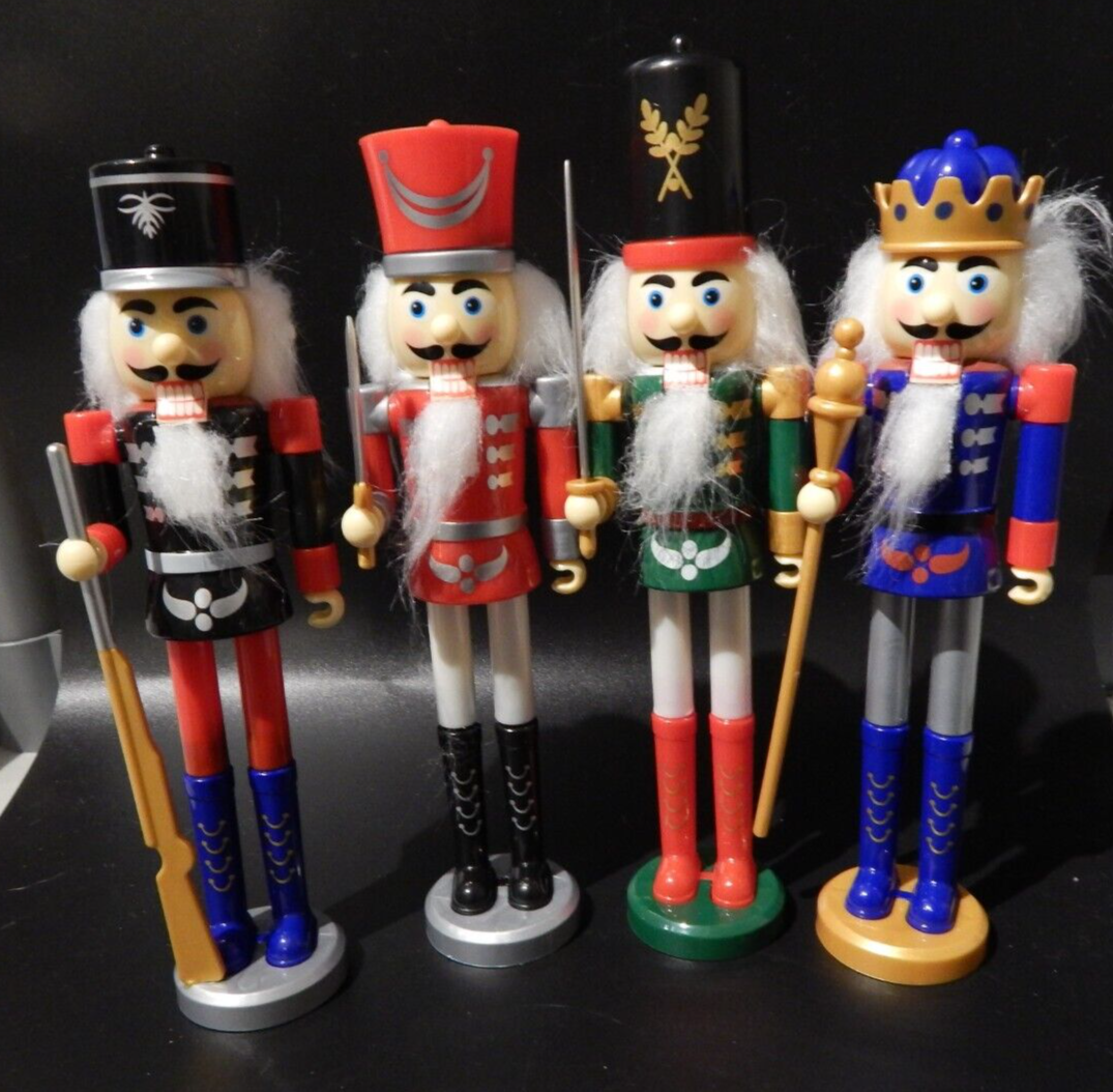 Lot of 4 Plastic Nutcrackers eBay